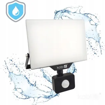 LED REFLEKTOR KOBI DELYO MHNC 50W 4000K IP54 4250LM S POHYBOVÝM ČIDLEM