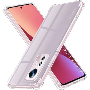 Techsuit - nárazuvzdorný průhledný silikon - Xiaomi 12 - čirý