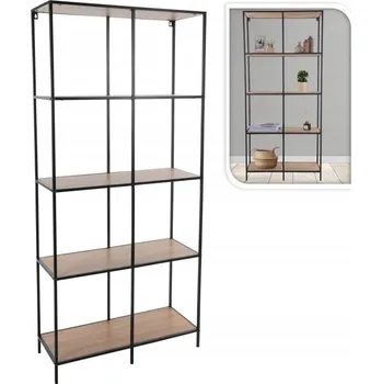 regál Regál Home & Styling 80 cm x 91,5 cm x 11 cm krémový