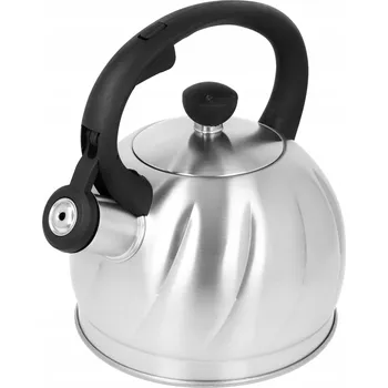 Rychlovarná konvice Konvice tradiční ocelová Brunbeste 1,8 l šedá