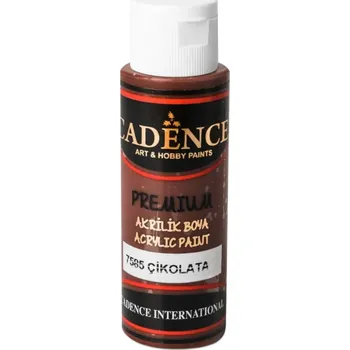 Akrylová barva Cadence Premium, 70 ml - chocolatte, hnědá