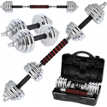 NASTAVITELNÉ ČINKY SADA 30kg + KUFR 2x15kg HMS