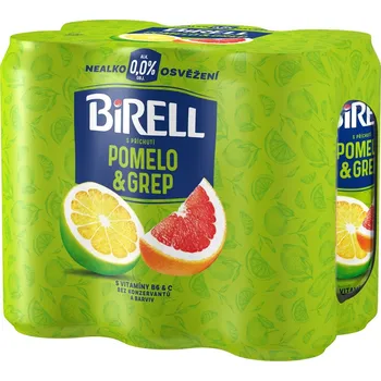 Alkoholický nápoj Birell Pomelo & grep nealkoholický 0,5 l plech