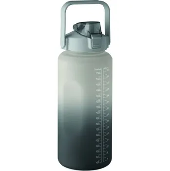 Láhev Láhev na vodu, RPET 2000 ml Activate Max - Černá