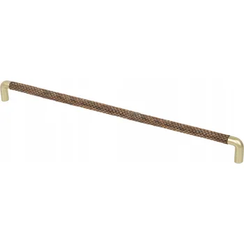 Nábytkové kování NÁBYTKOVÁ ÚCHYTKA ZLATÁ NA SKŘÍŇKY 320/330MM LOFT MODERNÍ LOOM AKS