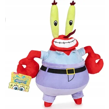 plyšák ORIGINÁLNÍ PLYŠOVÁ HRAČKA PAN KRAB 28 CM S LICENCÍ SPONGEBOB EUGENIUSZ PLYŠÁK
