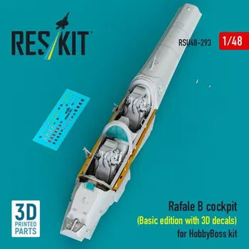Plastikový model Reskit 1/48 Rafale B cockpit - Basic (HOBYBB)