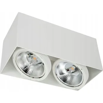 Nástěnné svítidlo Obdélníkové bodové svítidlo Milagro bílé