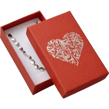 Dárková krabička Červená krabička se srdíčkem LD-6/A7/AG Jk Box