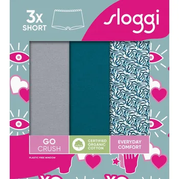 Kalhotky sloggi GO Crush Short C3P - UNKNOWN - SLOGGI UNKNOWN - SLOGGI XL