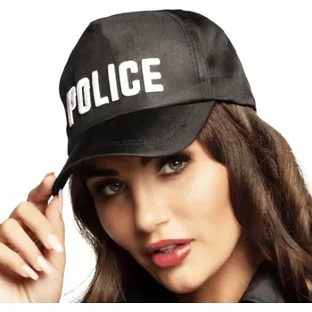 Čepice Kšiltovka Boland Policie černá