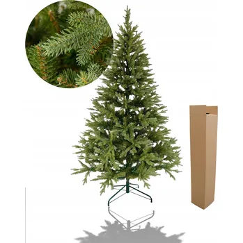 Vánoční stromek Umělý Vánoční Stromeček Smrk Kalifornský 3D 50% PE 250 cm, Jako živý