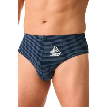 Slipy PÁNSKÉ SLIPY MPP 731 A26 tmavě modrá XL