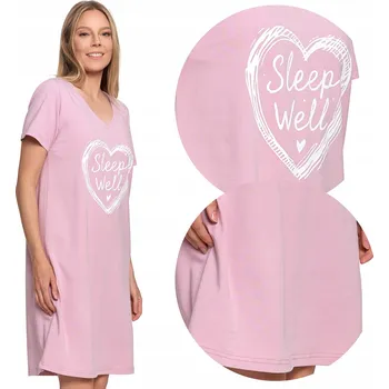 Dámská noční košile Noční košile Moraj , krátký košile noční nad kolena, velikost XXL