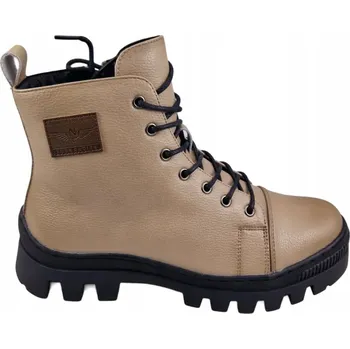 Dámské tenisky Dámské kotníkové boty Cambell 19370 khaki - 40