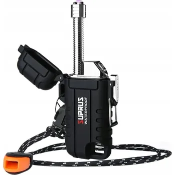 ZAPALOVAČ PLAZMOVÝ LUKOVÝ USB VODĚODOLNÝ SURVIVAL ELEKTRICKÝ BEZ PLAMENE