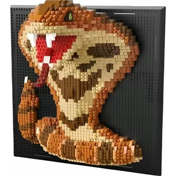 ostatní stavebnice STAVEBNICE COBRA 3D 1533 KS STEM VZDĚLÁVACÍ HRAČKA ABS