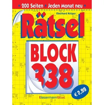 Rätselblock 338 (5 Exemplare à 2,99 EUR) - Krüger, Eberhard