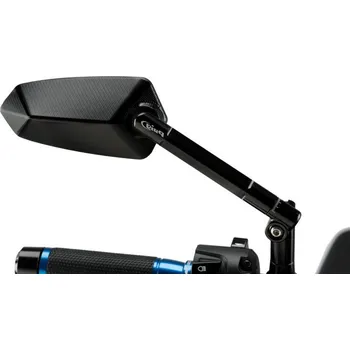 Zrcátko pro motocykl Zpětné zrcátko PUIG F1.1. 017NN černá / černá pravé (včetně adaptéru) pro YAMAHA CZD 300 X-Max