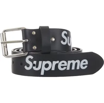 Pánské tenisky Supreme Repeat Leather Belt (FW25) Black EU: M
