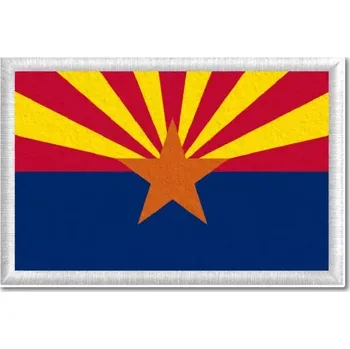 Vlajka Pelisport Vlajka Arizony tištěná nášivka 6 x 4 cm