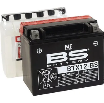 Auto-moto baterie Bezúdržbová motocyklová baterie BS-BATTERY BTX12-BS (YTX12-BS) pro SUZUKI SV 650 / S