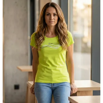 Dámské tričko Dámské triko ALTISPORT ALW085122 LIMETKOVÁ XS