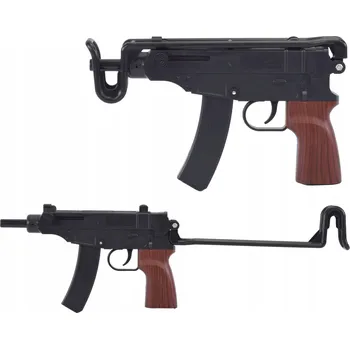 Dětská zbraň REPLIKA PISTOLE SKORPION NA KULIČKY 6MM UZI ASG PEVNÁ PUŠKA