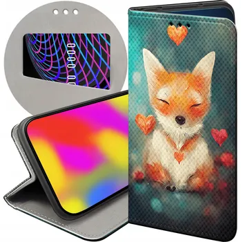 Pouzdro na mobilní telefon Flipové pouzdro Hello Case pro Samsung Galaxy A33 5G oranžové