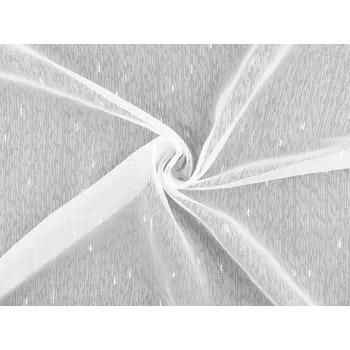 Záclona / voál strukturovaný s olůvkem šíře 300 cm