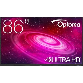 Monitor Optoma 1861RK IFPD 86" - interaktivní dotykový, 4K UHD, multidotyk 40prstu, Android 14, 8GB RAM / 64GB ROM