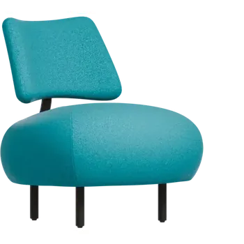 Sedací souprava BOLERO, konferenční křeslo, látka modrá