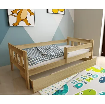 Dětská postel Dětská postel MÁJA z masivu borovice - 200x90 cm - přírodní