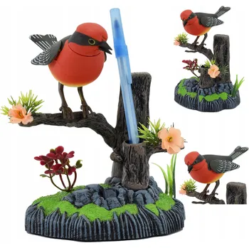 Figurka FIGURKA ZPÍVAJÍCÍ PTÁČEK NA TUŽKY A POTŘEBY