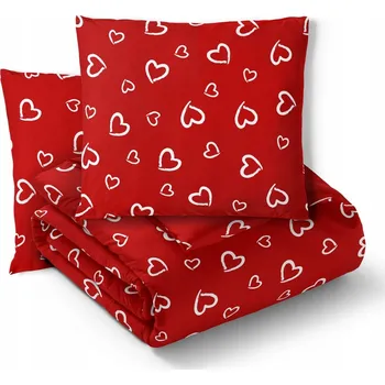 Povlečení Sada Povlečení 160x200 + 2x 70x80, 100% Bavlna, 140 g/m2, vzor: Bílé Se