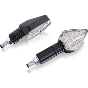 Osvětlení pro motocykl Blinkry PUIG FLECHA 4174W průhledný dlouhé, homologované pro TRIUMPH Street Triple 765 / R / RS