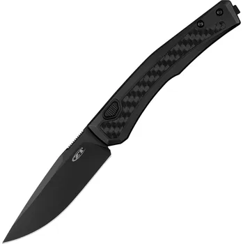 kapesní nůž Zero Tolerance AUTO TI BLK CF INLAY/MAGNACUT BLK ZT-0556BLK
