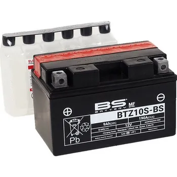Auto-moto baterie Bezúdržbová motocyklová baterie - max. 20° náklon BS-BATTERY BTZ10S-BS (YTZ10S-BS) pro BMW S 1000 RR