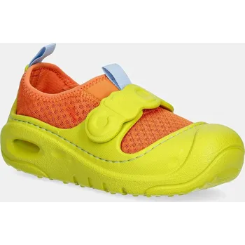 Chlapecké sandály Dětské boty do vody Crocs SWIFTWATER SPLASH 210619.CROCS.SWIFTWATER žlutá 10X, vel. 34/35