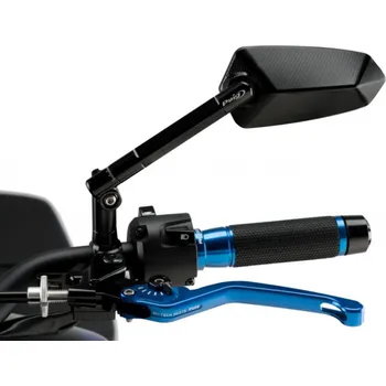 Zrcátko pro motocykl Zpětné zrcátko PUIG F1.1. 018NN černá / černá levý pro YAMAHA MT-09 850 / 890