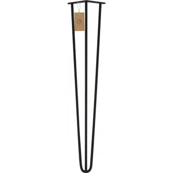 Nábytková noha Moria Design 71x12,5 cm černá