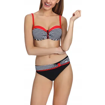 Dámské plavky AQuarilla Dvoudílné plavky Bikini černé barvy, velikost 36