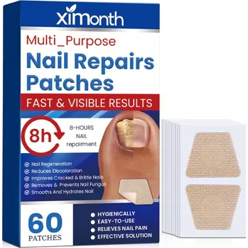 Náplast Náplasti proti plísni nehtů, náplasti na mykózu, plíseň, 60 kusů