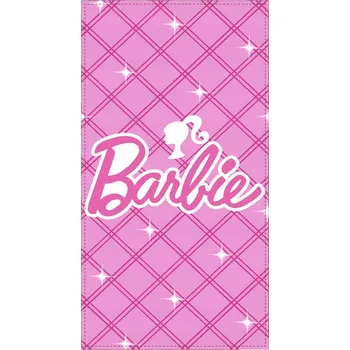 Rychleschnoucí dětská osuška z mikrovlákna na pláž 70x140 cm Barbie