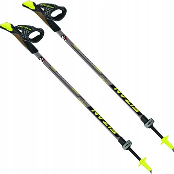 Trekingová hůl Hole pro Nordic Walking NASTAVITELNÉ FIZAN SPEED RACE GREY 75-125cm
