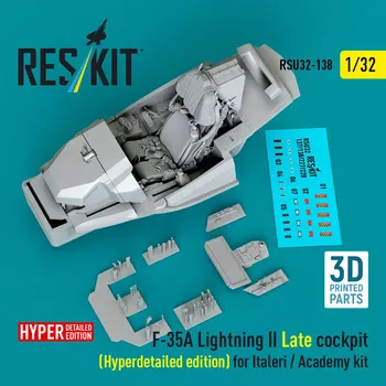 Plastikový model Reskit 1/32 F-35A Lightning II Late cockp. Hyperd.(IT/AC)