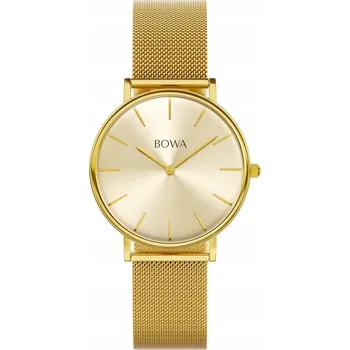 Hodinky Dámské hodinky BOWA New York Petite Full Gold Mesh 34 Bowa-NY344-44-184M