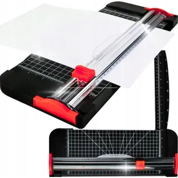 Kancelářská technika PŘENOSNÁ ŘEZAČKA PAPÍRU STOLNÍ ŘEZACÍ PODLOŽKA DIY OŘEZÁVAČ PAPÍRU PRO KREATIVNÍ TVOŘENÍ