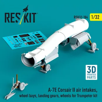Plastikový model Reskit 1/32 A-7E Corsair II - detail set (TRUMP)