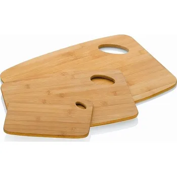 Kuchyňské prkénko 3 bambusová prkénka na krájení Kela Katana